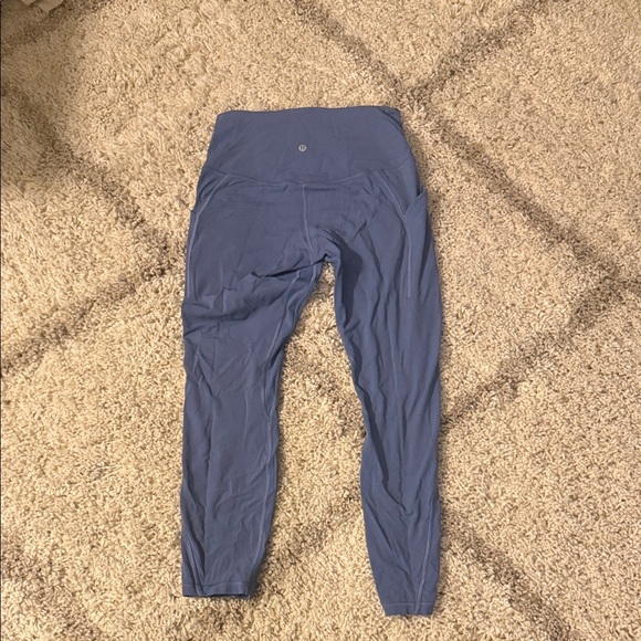 Blue High-Waisted Size 8 Align Pocket Leggings - Picture 1 of 5